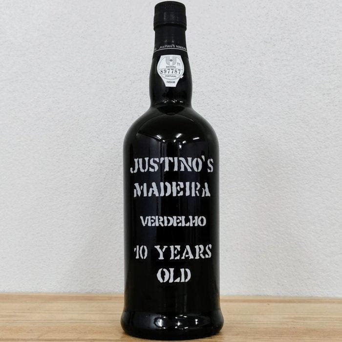 Justinos 10 Years Old Verdelho - Madeira - 3 Flessen (0.75, Verzamelen, Wijnen