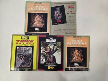 Heavy Metal - Magazines, Including Two Special Editions - 49, Nieuw