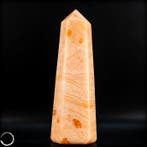 Zeldzame eerste kwaliteit gouden honing calciet Obelisk-