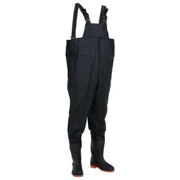 vidaXL Waadpak met laarzen maat 41 zwart, Verzenden, Nieuw