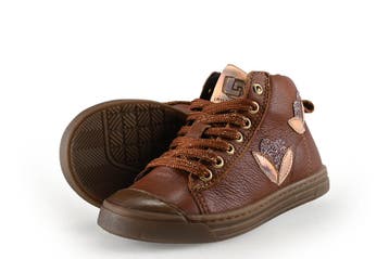 Little David Hoge sneakers Meisjes in maat 25 Cognac, Kinderen en Baby's, Kinderkleding | Schoenen en Sokken, Little David, Verzenden