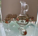 Service à liqueur - Cristal - Art du verre PETER WOLKE