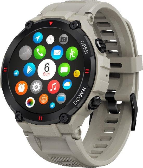 2dekans | Nuvance - Outdoor Smartwatch - IP67 Waterdicht -, Handtassen en Accessoires, Smartwatches, Ophalen of Verzenden
