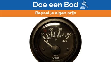 Bieden: VDO N02 120 410 engine oil pressure gauge 25 bar wh, Ophalen of Verzenden, Nieuw