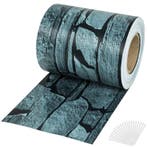 tectake PVC privacyfolie met bevestigingsclips - 70 m, leist, Verzenden, Nieuw