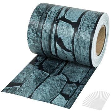 tectake PVC privacyfolie met bevestigingsclips - 70 m, leist, Verzenden, Nieuw