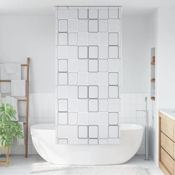 vidaXL Rolgordijn voor douche 120x240 cm vierkant, Huis en Inrichting, Verzenden, Nieuw