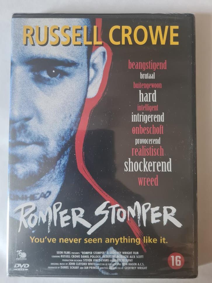 ROMPER STOMPER (IN SEAL) (DVD), Cd's en Dvd's, Dvd's | Overige Dvd's, Gebruikt