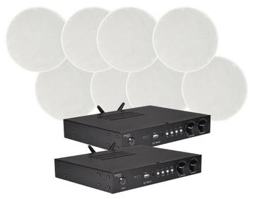 Adastra Smart Pack Multiroom 2 Wifi Versterkers 4 Zones 8, Nieuw