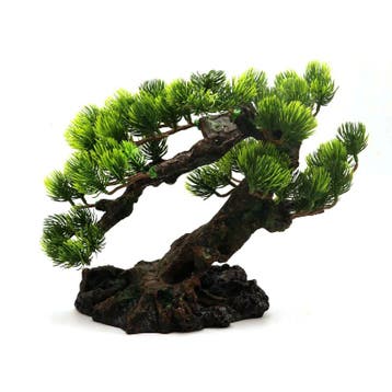 Bonsai boom met overhangende stam OS-279 - aquarium decorati, Dieren en Toebehoren, Ophalen of Verzenden, Nieuw