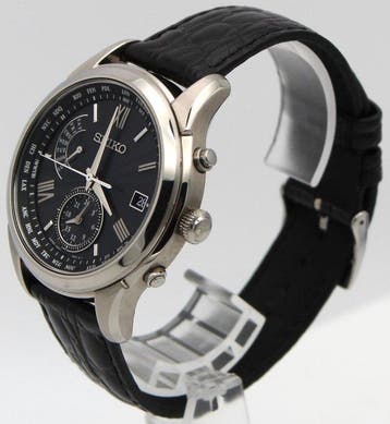 Seiko - Brightz Radio-Controlled Solar World Time - Sapphire