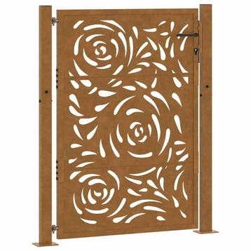 Poort 105x130cm | Retour deal | 55% korting (tuinpoort), Tuin en Terras, Tuinpoorten, Gebruikt, Verzenden, 100 tot 150 cm, Looppoort