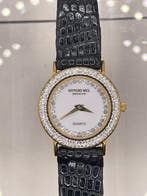 Raymond Weil - Diamond Effect Watch - 18K Gold Plated - Sans, Handtassen en Accessoires, Horloges | Heren, Nieuw