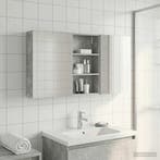 vidaXL Badkamerkast set 3 pcs 140 x 14,5 x 70 cm Bewerkt, Verzenden, Nieuw