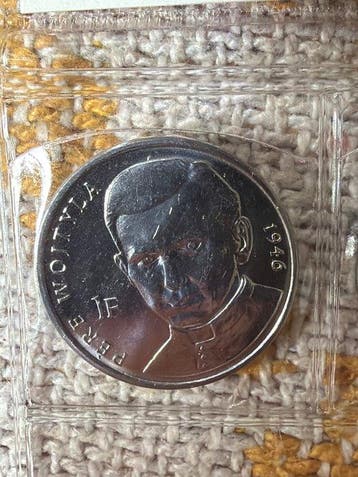 Congo. 1 Franc 1946/1978m Coin Set Papst Johannes Paul II. 4