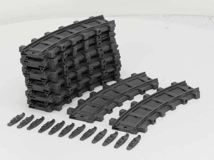 Playmobil 4385 RC-train rails 12x Bocht, Inc. verbindings..., Hobby & Loisirs créatifs, Modélisme | Autre, Enlèvement ou Envoi