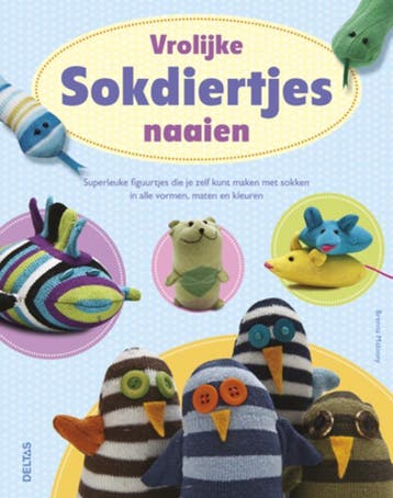 Vrolijke sokdiertjes naaien 9789044733372 Brenna Maloney, Boeken, Verzenden, Zo goed als nieuw, Brenna Maloney