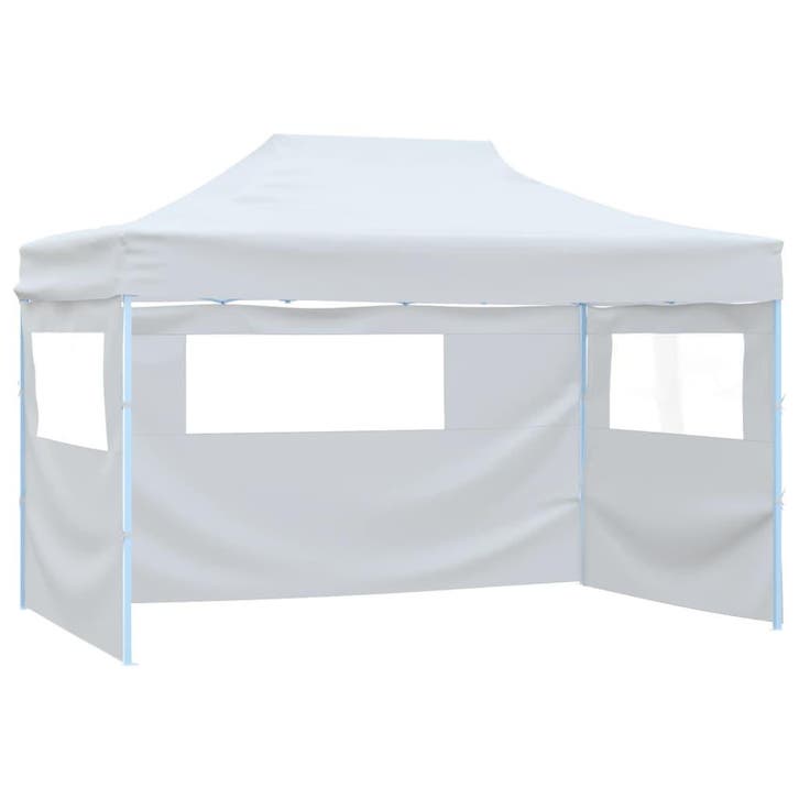 vidaXL Partytent met 3 zijwanden inklapbaar 291x413x315 cm, Jardin & Terrasse, Tonnelles, Envoi