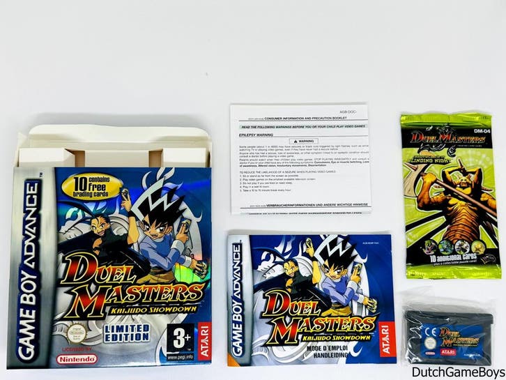 Gameboy Advance / GBA - Duel Masters - Kaijudo Showdown + Se, Games en Spelcomputers, Games | Nintendo Game Boy, Gebruikt, Verzenden
