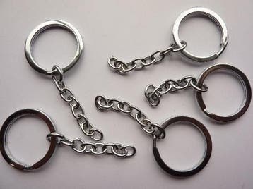 Heel veel soorten SLEUTEL RINGEN/CLIPS, Hobby & Loisirs créatifs, Bricolage