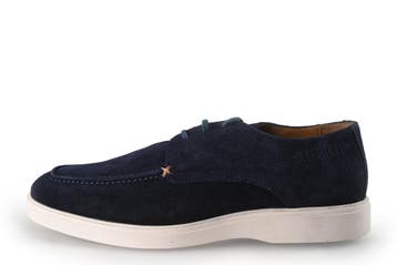 Loff 1881 Veterschoenen in maat 42 Blauw, Kleding | Heren, Schoenen, Zo goed als nieuw, Loff 1881, Veterschoenen, Verzenden