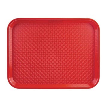 Dienblad | KRISTALLON | Polypropyleen | Rood | Antislip |, Verzenden, Nieuw in verpakking