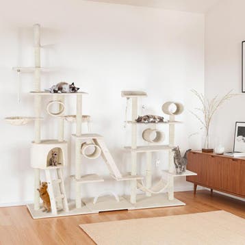 Krabpaal Snooky 261 cm - beige, Dieren en Toebehoren, Verzenden, Nieuw
