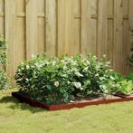 vidaXL Plantenbak verhoogd 100x100x18,5 cm cortenstaal, Verzenden, Nieuw