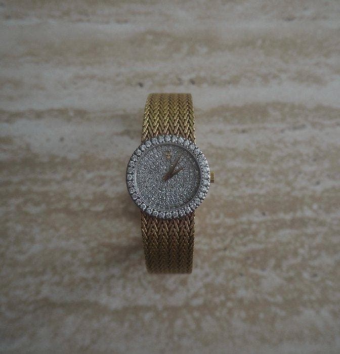 Corum - Classic Diamonds - Femme - 1970-1979, Handtassen en Accessoires, Horloges | Heren