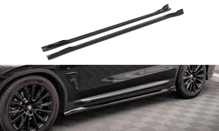 Maxton M Pakket Sideskirt Aanzets BMW X3 G01 B83081, Auto-onderdelen, Carrosserie, Nieuw, BMW, Links, Rechts