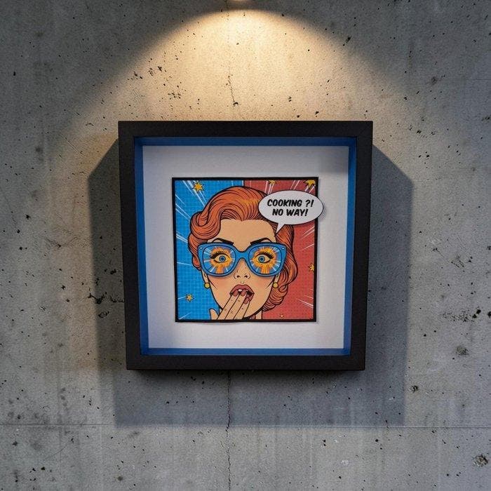 Baylee - Pop Art 3D, Antiek en Kunst, Kunst | Schilderijen | Modern