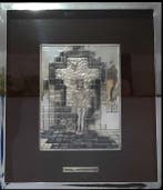 Salvador Dali (1904-1989) - Reliëf, Gala - 38 cm - Zilver -