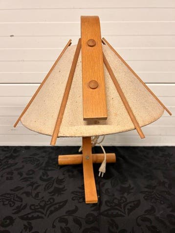 Jan Winckelgren - Lampe de table - Aneta - Poussière, Bois
