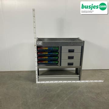 Aluca bedrijfswageninrichting 1010x420x950mm (3016), Verzenden, Gebruikt