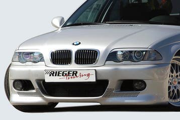 Rieger Voorbumper Sport-Look | 3-Serie E46: 02.98-12.01 (tot, Verzenden, Nieuw, BMW