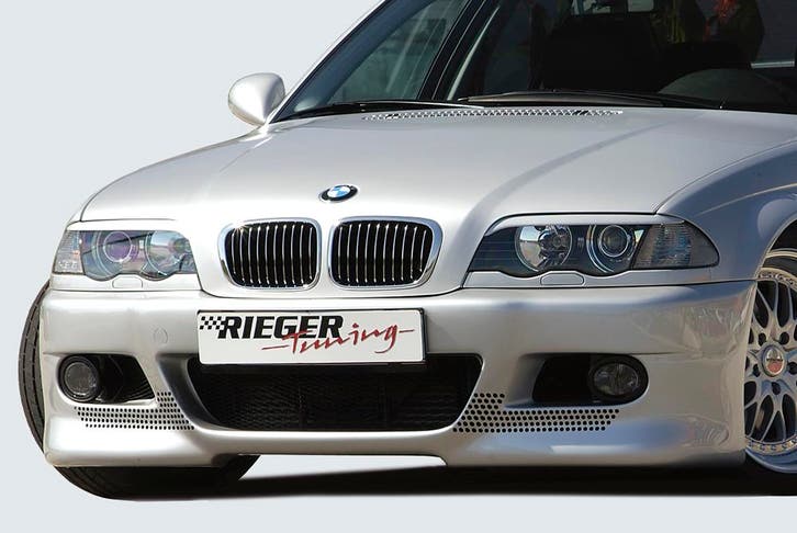 Rieger Voorbumper Sport-Look | 3-Serie E46: 02.98-12.01 (tot, Auto-onderdelen, Carrosserie, Nieuw, BMW, Verzenden