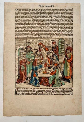Europa - Blad CCLIII; Hartmann Schedel/ Wohlgemut/, Nieuw