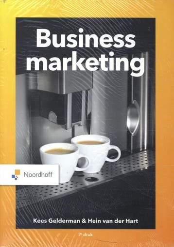 Business marketing / Vast Boek 9789001298678 Kees Gelderman, Boeken, Verzenden, Gelezen, Kees Gelderman