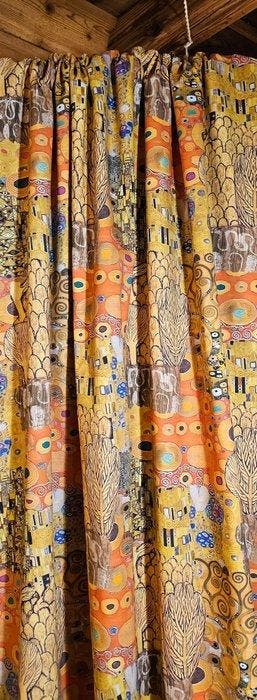 Stof Gustave Klimt Art Nouveau – Artmaison artistiek ontwerp, Antiek en Kunst, Antiek | Tapijten, Tafelkleden en Textiel