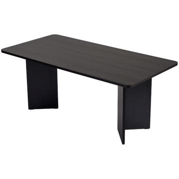 Evila Eettafel - Zwart - Nieuw/Ongebruikt - Melamine -, Verzenden, Nieuw, 150 tot 200 cm, Scandinavisch