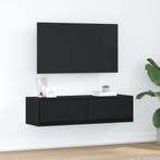 vidaXL TV Kast met lade Zwart eiken 100 x 31 x 25,5 cm, Verzenden, Nieuw