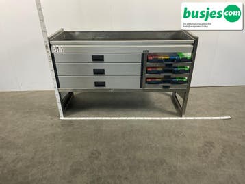 Aluca bedrijfswageninrichting 1500x529x950mm (3171), Verzenden, Gebruikt