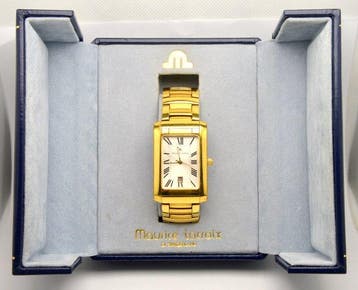 Maurice Lacroix - Minos M12027 Gold Plated - with Original