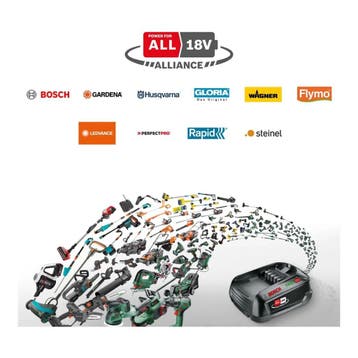Bosch UniversalHedgePole 18 stok heggenschaar met 2,5Ah accu, Ophalen of Verzenden