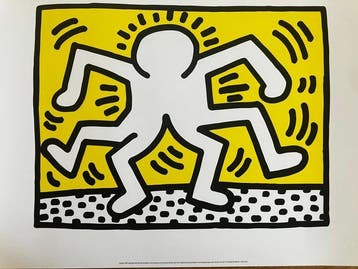 Keith Haring (after) - Untitled, 1986