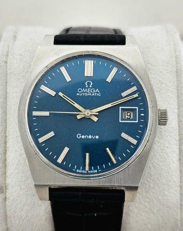 Omega - Genève - Sans prix de réserve - 166.0118 - Homme -, Handtassen en Accessoires, Horloges | Heren, Nieuw
