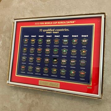 Sportbadge 2002 FIFA World Cup Korea/Japan Coca-Cola Limited, Nieuw