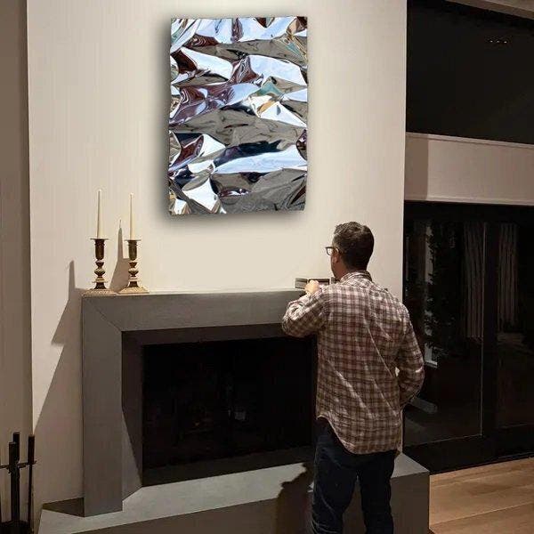 AVA Design - Waves in silver Premium design, Antiquités & Art, Art | Objets design