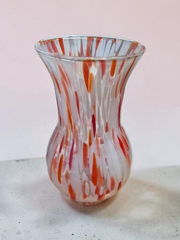 Tommasi Murano - Bocal - Vase à fleurs 20 × 11 cm - Verre de