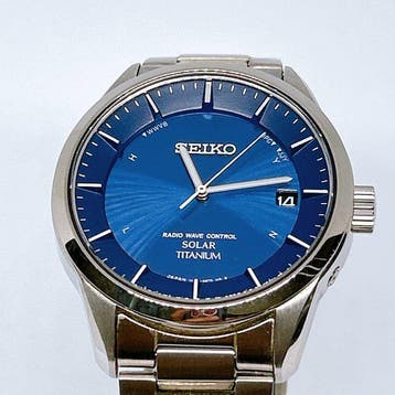 Seiko - Radio Wave Solar Titanium - Zonder minimumprijs -